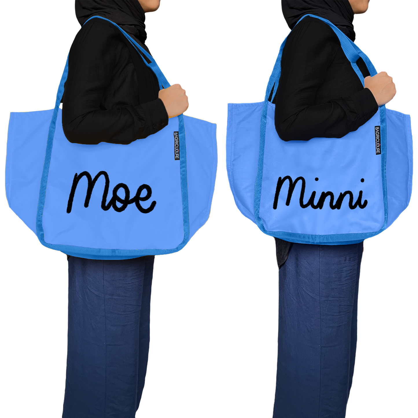 Minni Moe in Blue Up